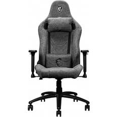 Sedie da gioco MSI Sedia Gaming MAG CH130 I Repeltek Fabric con Tessuto Resistente a Graffi e Tagli Colore Grigio