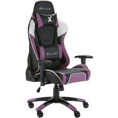 X-Rocker Headrest Cushion Gaming Chairs X-Rocker Agility Sport Gaming Chair - Black/Purple