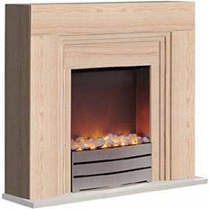 Warmlite York Fireplace Suite Beech