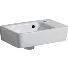 1 Hahnloch Waschbecken & Handwaschbecken Geberit Renova Plan Handwaschbecken 36 x 25 cm