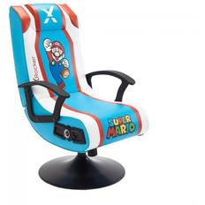 Sedie da gioco X-Rocker Unknown Super Mario 2.1 Audio Pedestal Chair Red blue