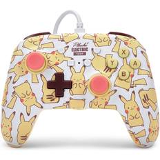 Manettes de jeu PowerA Enhanced Wired Controller for Nintendo Switch Pikachu Blush