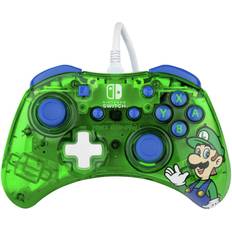 Luigi switch PDP Rock Candy: Luigi Lime, Gamepad, Nintendo Switch, D-måtte, Knappen Menu, Analog/digital, Ledningsført, USB