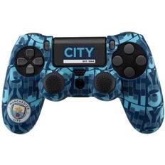 USB Type-A Gamepads Qubick Manchester City Controller Kit PlayStation 4 Blue/Black