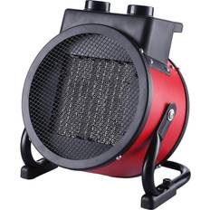 Rouge Ventilateurs de bureau Adler Chauffage Céramique 2400W CR 7743