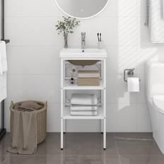 Lavabos de baño vidaXL Bathroom Washbasin Frame with