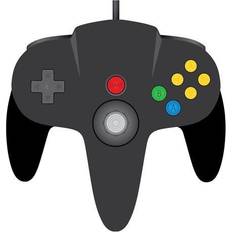 Nintendo 64 controller TeknoGame Bekabeld N64 Controller Zwart Controller Nintendo 64