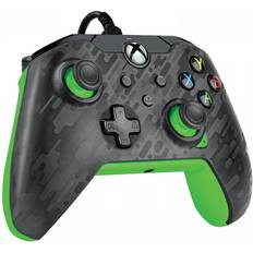 PDP Xbox One Controller di gioco PDP Controller Cablato con Licenza Ufficiale per Xbox Series X Colore Neon Carbon