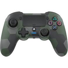 Manettes de jeu Nacon Manette Gaming sans fil Bluetooth pour PS4 Vert camo