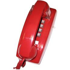 Landline Phones Cortelco 255447-VBA-20M Wall w/ Volume RED
