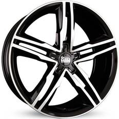 Wheels MAMA18019511230BFP Fälg Rims Svart Frontpolerad