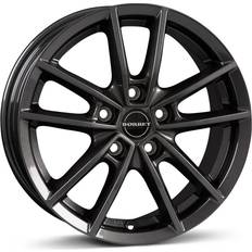 18" - Alufelge Autofelgen Borbet W Mistral Anthracite Glossy 6.0Jx15 5x100 ET43