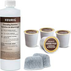 White Coffee Maker Accessories Keurig 3-Month Brewer Maintenance Kit