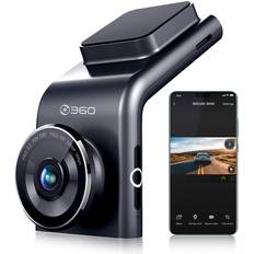 G300 G300H Dash Camera w/ WiFi and App in Black Black