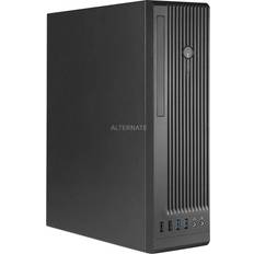 The tower 300 Chieftec UNI Series BE-10B-300 tower micro-ATX