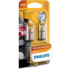 Led 12v ba15s Philips SET 2x Billampor VISION 12821B2 R5W BA15s/5W/12V