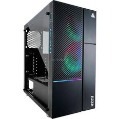 Azza Iris 330 tower case (black, Tempered Glass)