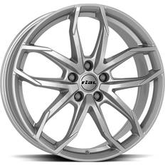 18" - 5/112 Autofelgen Rial Lucca 5-Loch Polarsilber 8.0Jx18 5x112 ET39