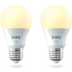 Innr Lampes LED Innr Ampoule connectée E27 -Wifi Direct Pack de 2 ampoules Blanc Chaud 2700 K Intensité réglable