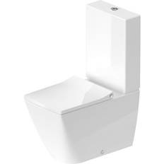 Inodoros Duravit Viu Stand-WC Kombination 219109, Rimless, 350x650 mm, Tiefspüler