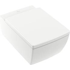 Villeroy & Boch Toiletten Villeroy & Boch Memento 2.0 Wand-Tiefspül-WC, spülrandlos, DirectFlush, 4633R0, Farbe: weiß-alpin