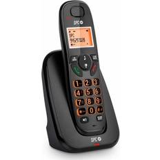 SPC Kairo, Analog telefon, Trådløs håndsæt, 30 entries, Nummervisning, Sort