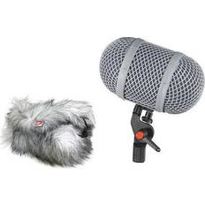 Argento Protezioni per microfono Rycote Modular Windshield WS 9 Kit MZL