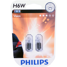 Lampes halogènes Philips Ampoule Vision 2 H6W 12V