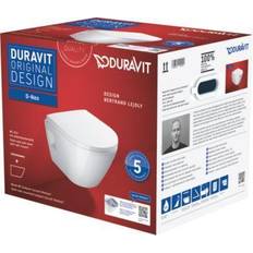 Duravit Uden skyllekanter - Væghængt Toiletter Duravit 613204100