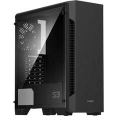 Zalman ATX Datorchassin Zalman S3 Midi-Tower Schwarz