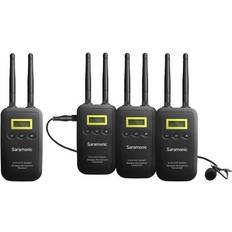 Saramonic VmicLink5 5.8GHz SHF Wireless 3x Lavalier Microphone & Receiver System
