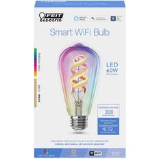 LED Lamps FEIT Electric ST21 Spiral Filament Decorative Smart Bulb