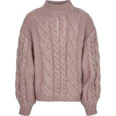 Høj krave Striktrøjer Børnetøj Petit by Sofie Schnoor Girl's Knit Blouse (G223223)