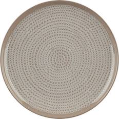 Marimekko Siirtolapuutarha Ø25 cm Terra-white Plato de Cena 25cm