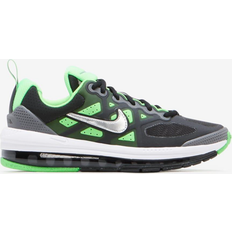 Children's Shoes NIKE Air Max Genome GS - Black/Chrome/Iron Grey Green