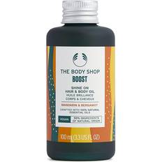 The Body Shop Kroppsoljor The Body Shop Boost Shine On Hair & Body Oil Mandarin & Bergamot 100ml