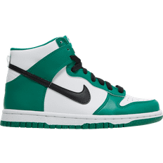 Autumn Trainers NIKE Dunk High GS - Malachite/White/Black