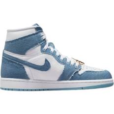 Nike Air Jordan 1 Denim W - White/Worn Blue/Metallic Gold