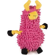 Pets goDog Llamas Noodle Squeaky Plush Dog Toy S