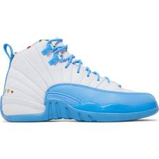 Nike Air Jordan 12 Retro GS - White/University Blue/Lemon Venom