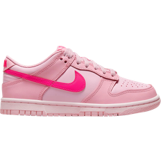 Pink Children's Shoes Nike Dunk Low Triple Pink GS - Medium Soft Pink/Hyper Pink/Pink Foam