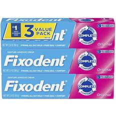 Dentures & Dental Splints Fixodent Complete Original Denture Adhesive Cream 3-pack