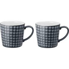 Denby Impression Diamond Mug 40cl 2pcs