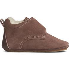 Wheat Taj Wool Indoor Shoe - Dusty Lilac