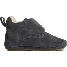 Wheat Taj Wool Indoor Shoe - Ink