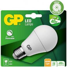 GP Batteries LED CLASSIC DIM E27 5.8W-40W