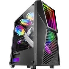 Datorchassin Mars Gaming MC777 Infinity Mirror ARGB 2x Fläkt Chroma ARGB