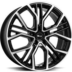 Bilfälgar Brock B41 BLACK FULL POLISH 8,5x21 ET:40