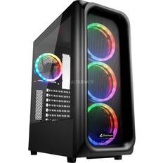 Transparant Computerbehuizingen Sharkoon TK5M RGB ATX Behuizing