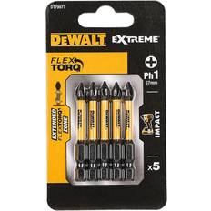 Power Tool Accessories Dewalt Impact Torsion Bits PH1 50mm Pack of 5 DEWDT7997TQZ